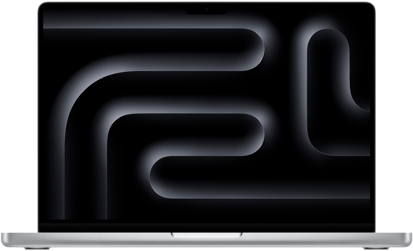 Apple MacBook Pro 14" (M3 8C CPU, 10C GPU, 2023) 8 ГБ, 512 ГБ SSD, серебристый